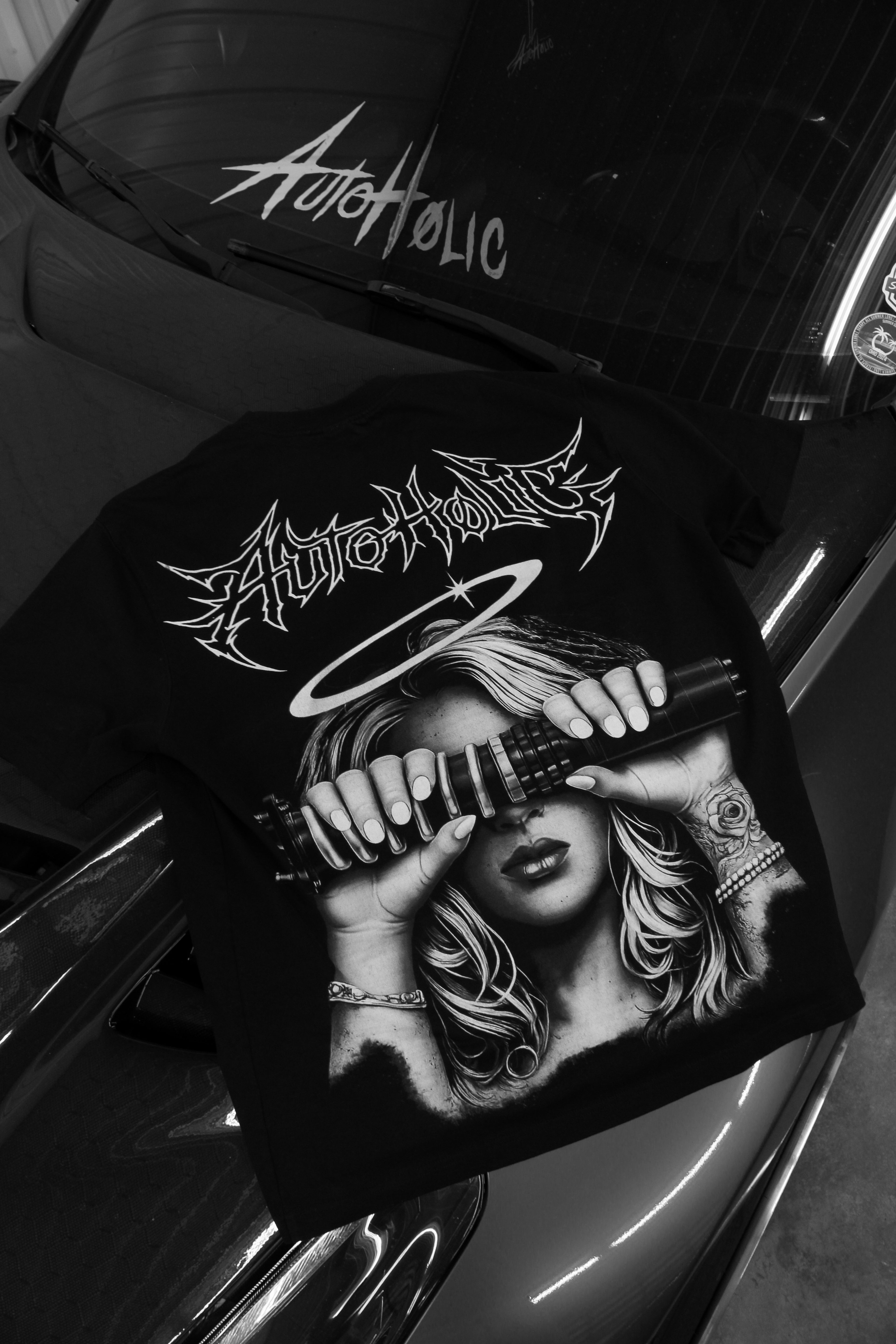 AutoHolic Gothic Coil Tee