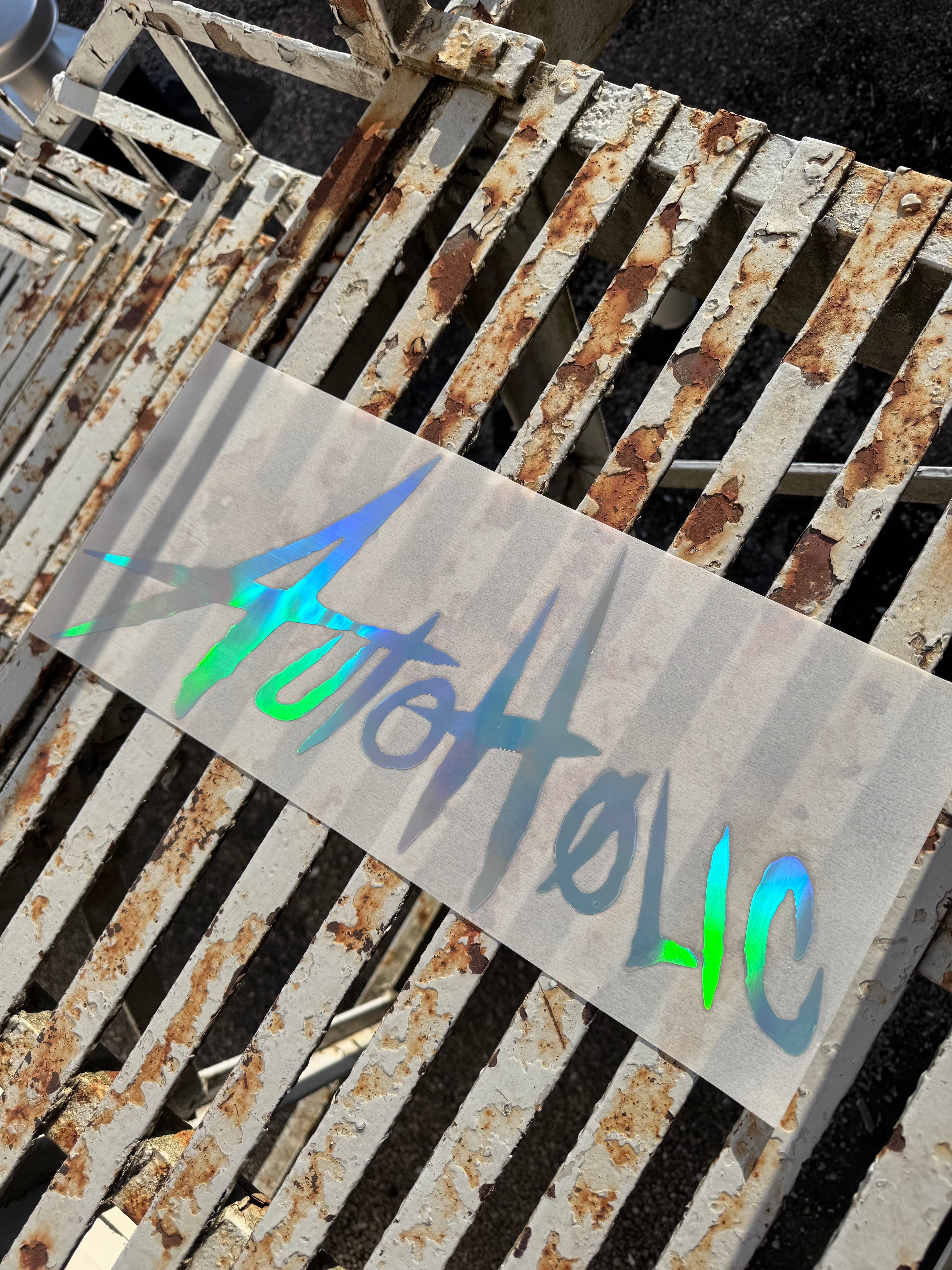 AutoHolic V2 Oil Slick Banner