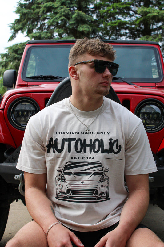 AutoHolic V2 T-Shirt Cream